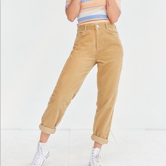 BDG Pants - BDG Urban Outfitters Mom High Rise Chords P3614